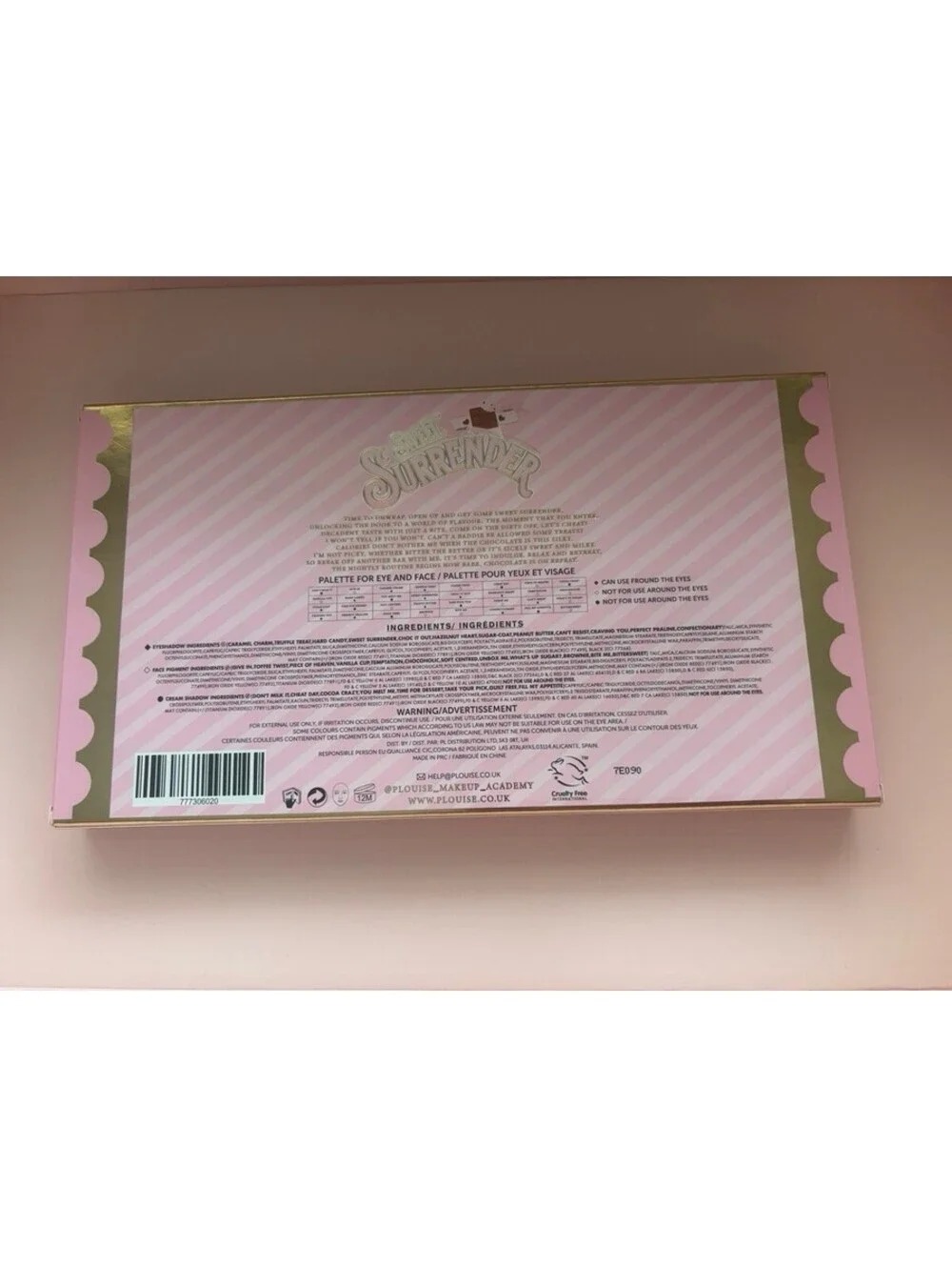 P.Louise SWEET SURRENDER 🍫THE ULTIMATE CHOCOLATE PALETTE 🍫LIMITED EDITION🍫HTF
